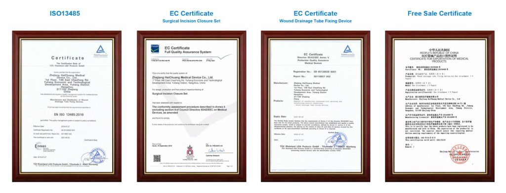 Certificates