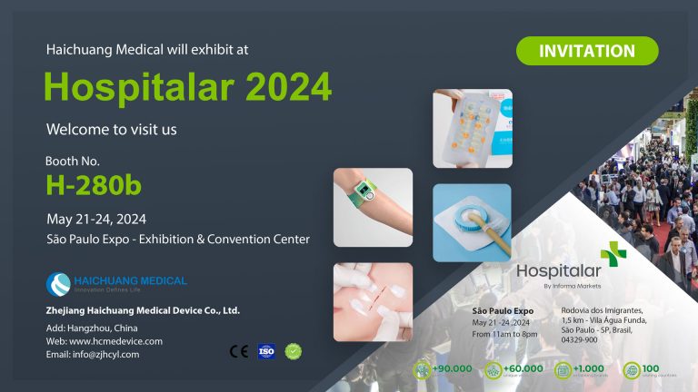 Welcome to visit us at Hospitalar 2024 in Sau Paulo on May 21-24